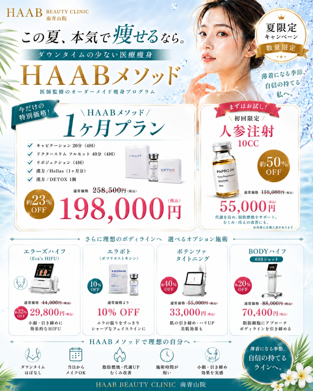 この夏本気のダイエットプラン