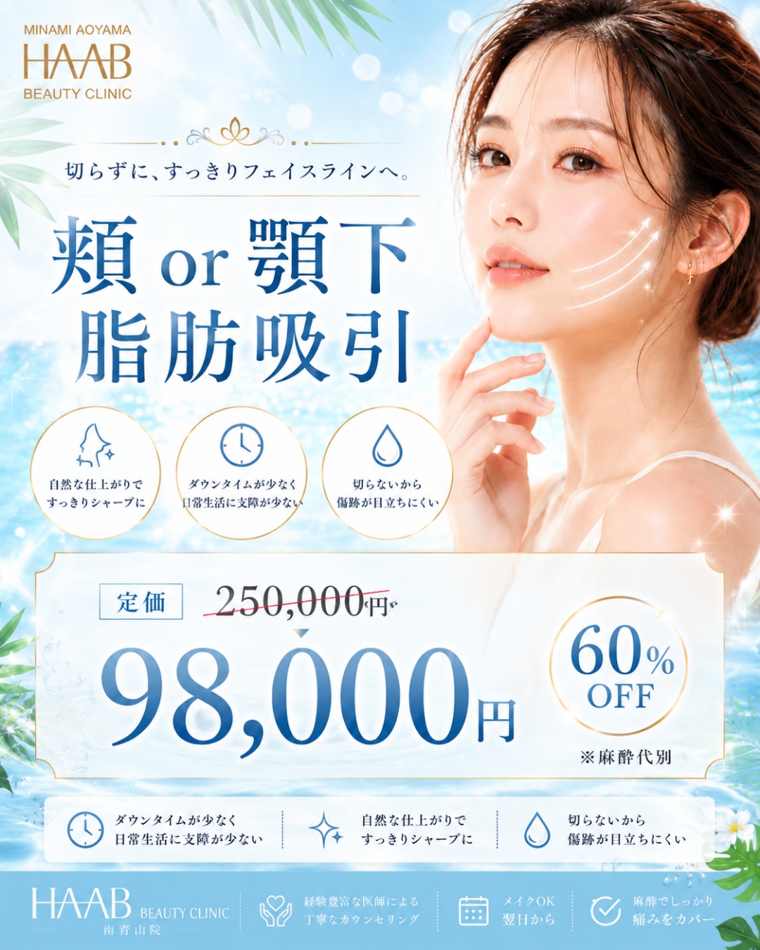 顔の脂肪吸引