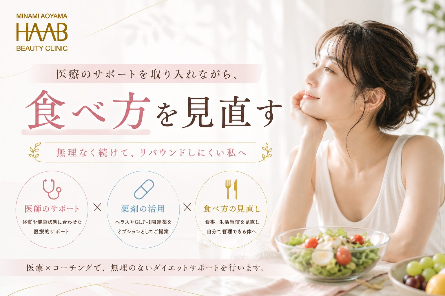 医療ダイエットとは？GLP-1や漢方を活用して食べ方を見直す方法